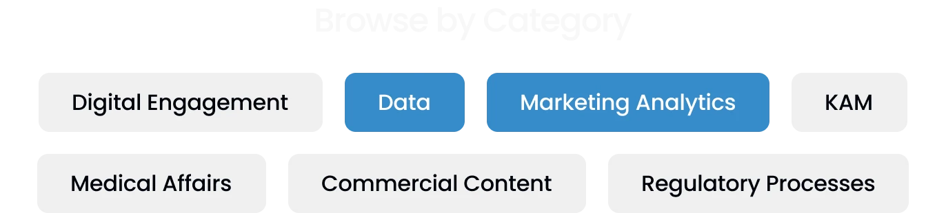“Browse by Category” filter buttons